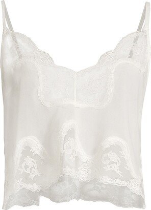 Kat the Label Harley Chiffon & Lace Camisole