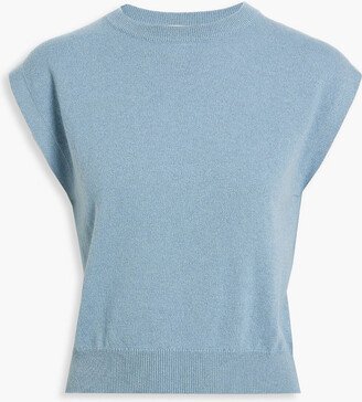 Bead-embellished cashmere top-AA