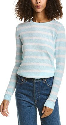 Thermal Stripe Cashmere-Blend Sweater-AA