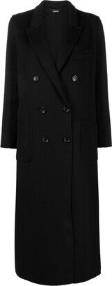 Paltò Double-Breasted Button-Fastening Coat