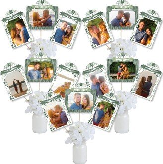 Big Dot Of Happiness Boho Botanical - Party Picture Centerpiece Sticks - Photo Table Toppers 15 Pc