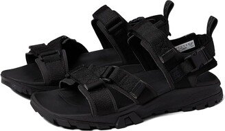 Garrison Trail Webbing Sandal (Jet Black) Men's Sandals
