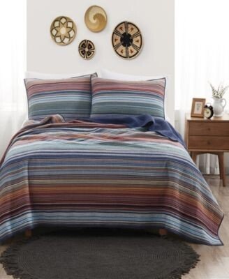 Met Stripe Yarn Dye Quilt Set Collection