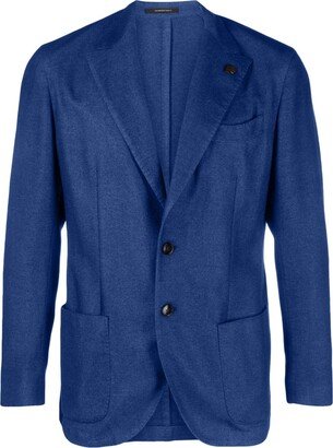 Slim-Cut Single-Breasted Blazer-AA