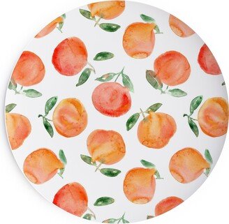 Salad Plates: Watercolor Oranges - Orange Salad Plate, Orange