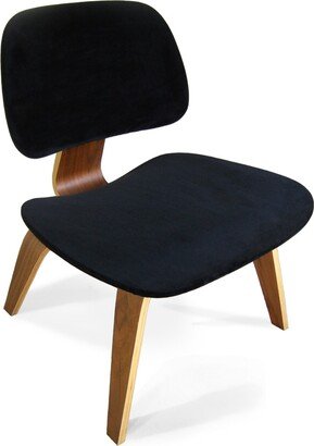 Black Seat Cover For Eames Plywood Lounge Chair