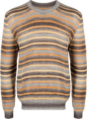 Striped Crew Neck Sweater