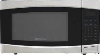Proctor Silex 1.4 cu ft Microwave Oven - Silver