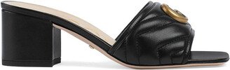 GG Marmont leather mules