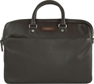 A.G. Spalding & Bros Brown Leather Bovina Men's Briefcase