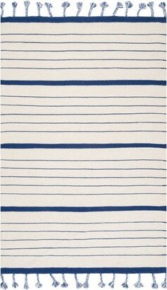 Striped Alea Area Rug, , Blue