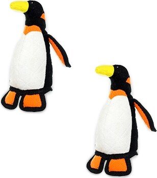 Tuffy Jr Zoo Penguin, 2-Pack Dog Toys