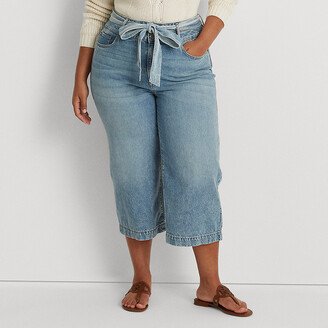 Lauren Woman Ralph Lauren Cropped Wide-Leg Jean