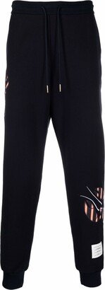 Lobster-Applique Track Pants