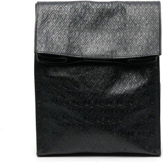 Deli monogram-debossed clutch bag