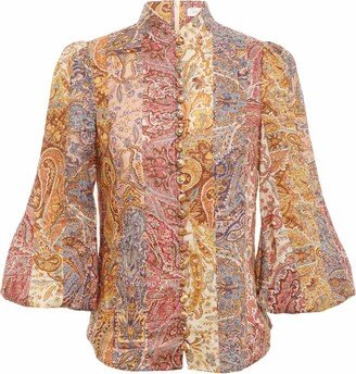 Luminosity Paisley Blouse