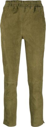 Slim-Fit Pull-On Trousers