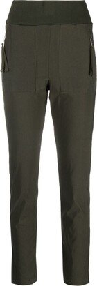 Slim-Cut Mid-Rise Trousers-AB