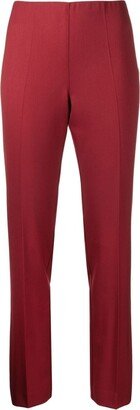 Slim-Cut Leg Trousers-AE