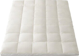 Organic Cotton Mattress Topper Feather Bed-AA