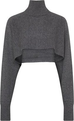 Teiera turtleneck cropped sweater