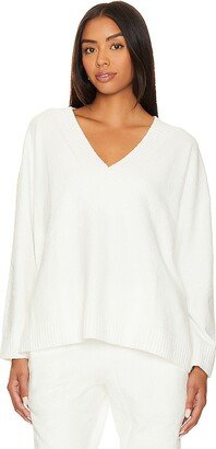 Boucle V-Neck Top