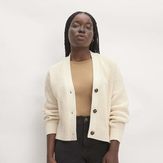 The Organic Cotton Relaxed Cardigan