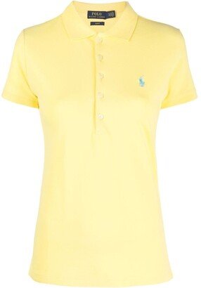 Julie logo-embroidered polo shirt