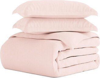 Linens & Hutch 3-Piece Microfiber Duvet Cover Set