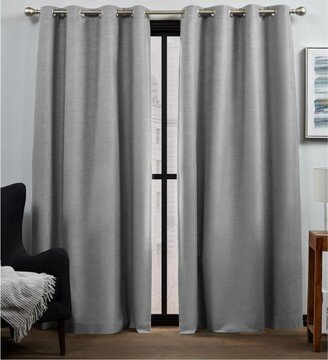 Curtains Bensen Blackout Grommet Top Curtain Panel Pair, 52