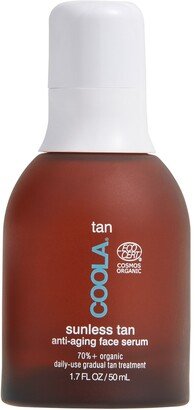 Organic Sunless Tan Anti-Aging Face Serum, 1.7 oz.