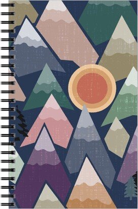 Notebooks: The Mountains Are Calling Notebook, 5X8, Multicolor