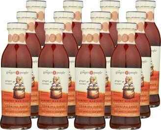 Ginger People Ginger Sesame Earthly Marinade Cooking Sauce - Case of 12/12.7 oz