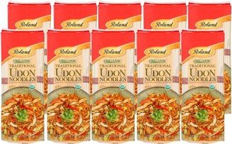 Roland Organic Traditional Udon Noodles - Case of 10/12.8 oz