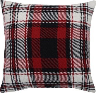 Fireside Plaid Pillow, 18