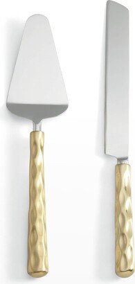 Truro Gold Server & Cake Knife
