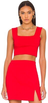 x REVOLVE Wide Strap Crop Top