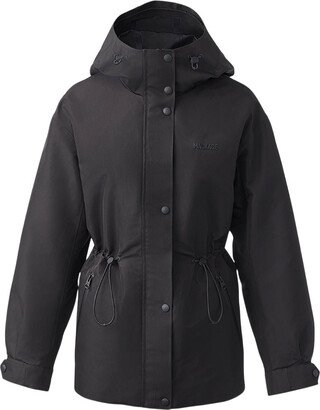 Carrie-city Short 2-in-1 Rain Parka With Removable Liner