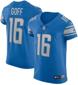 Men's Jared Goff Blue Detroit Lions Vapor Elite Player Jersey