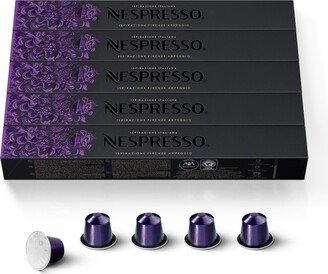 Capsules OriginalLine, Ispirazione Firenze Arpeggio, Dark Roast Espresso Coffee, 50-Count Espresso Pods, Brews 1.35 oz