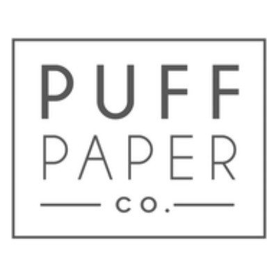 Puff Paper Co Promo Codes & Coupons