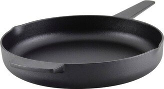 Cast Iron 12 Open Frying Pan Pre-Seasoned