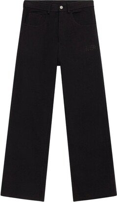 Straight Leg Sweat Pants-AA