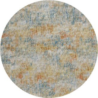 Accord Outdoor Washable AAC31 8' x 8' Round Area Rug