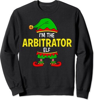 The Matching Elf Apparels The Arbitrator Elf Matching Family Christmas Sweatshirt