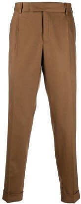 PT Torino Mid-Rise Straight-Leg Trousers-AC