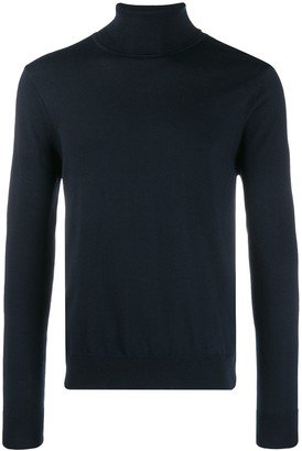 Roll-Neck Wool Jumper-CA