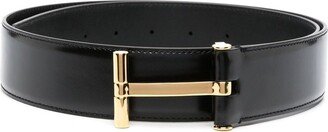 T leather belt