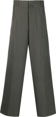 Tailored Wide-Leg Trousers-AA