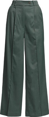 Lehen Satin Wide-Leg Pants